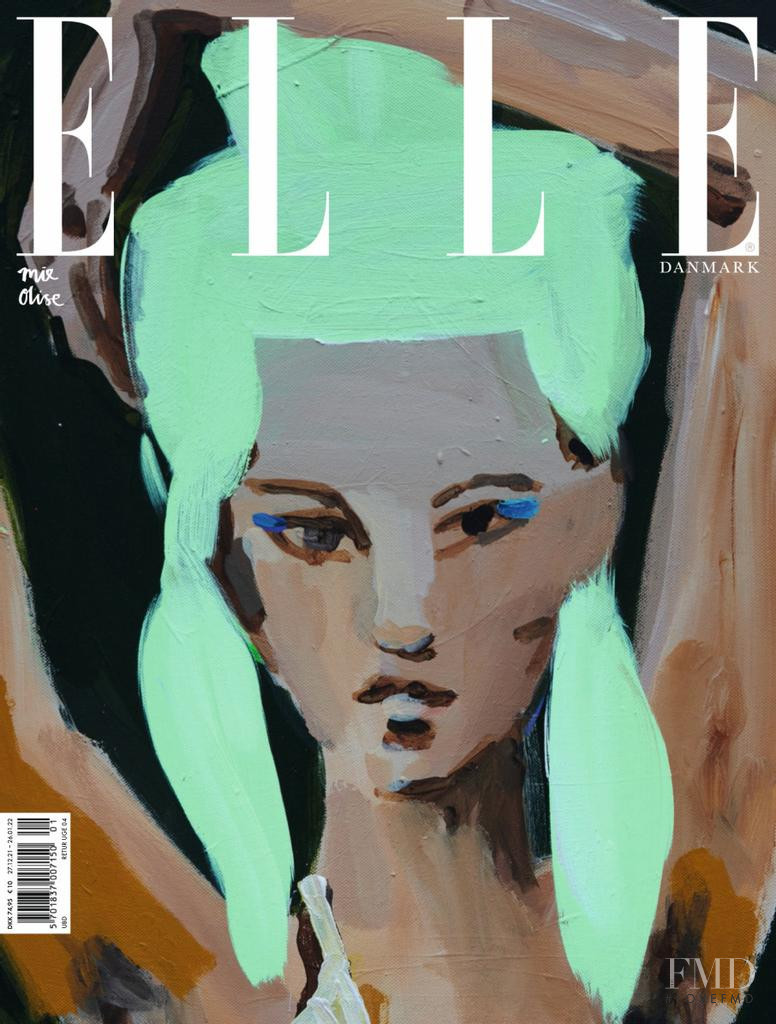  featured on the Elle Denmark cover from January 2022