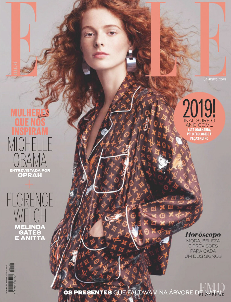  featured on the Elle Portugal cover from January 2019