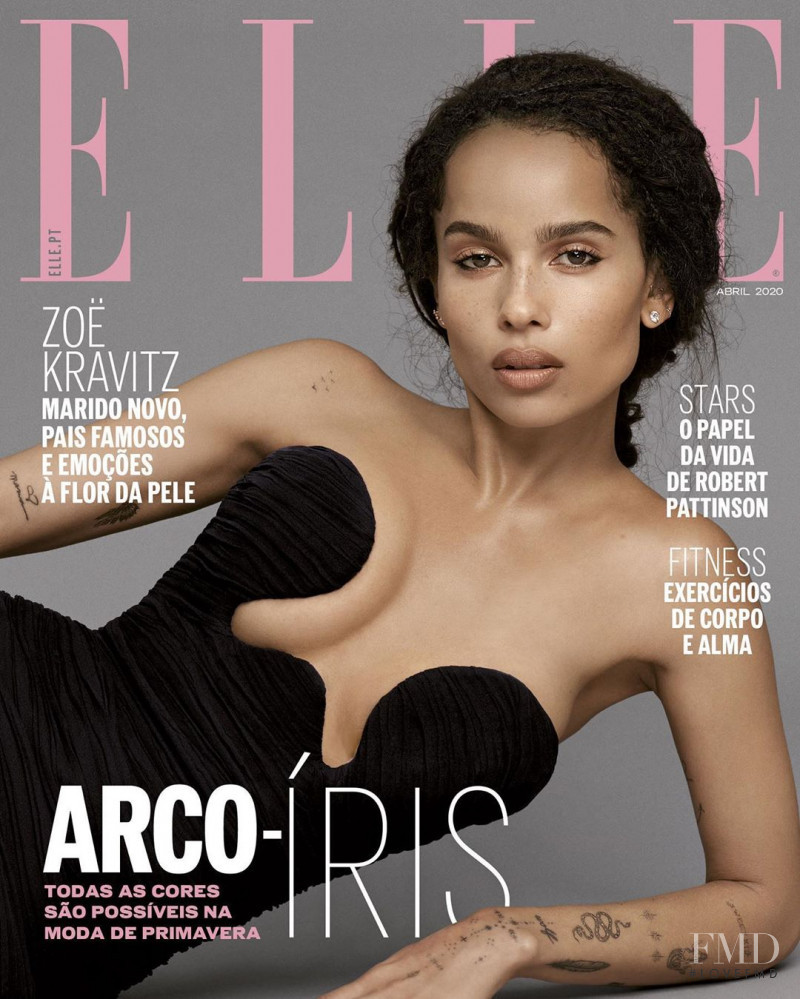  featured on the Elle Portugal cover from April 2020