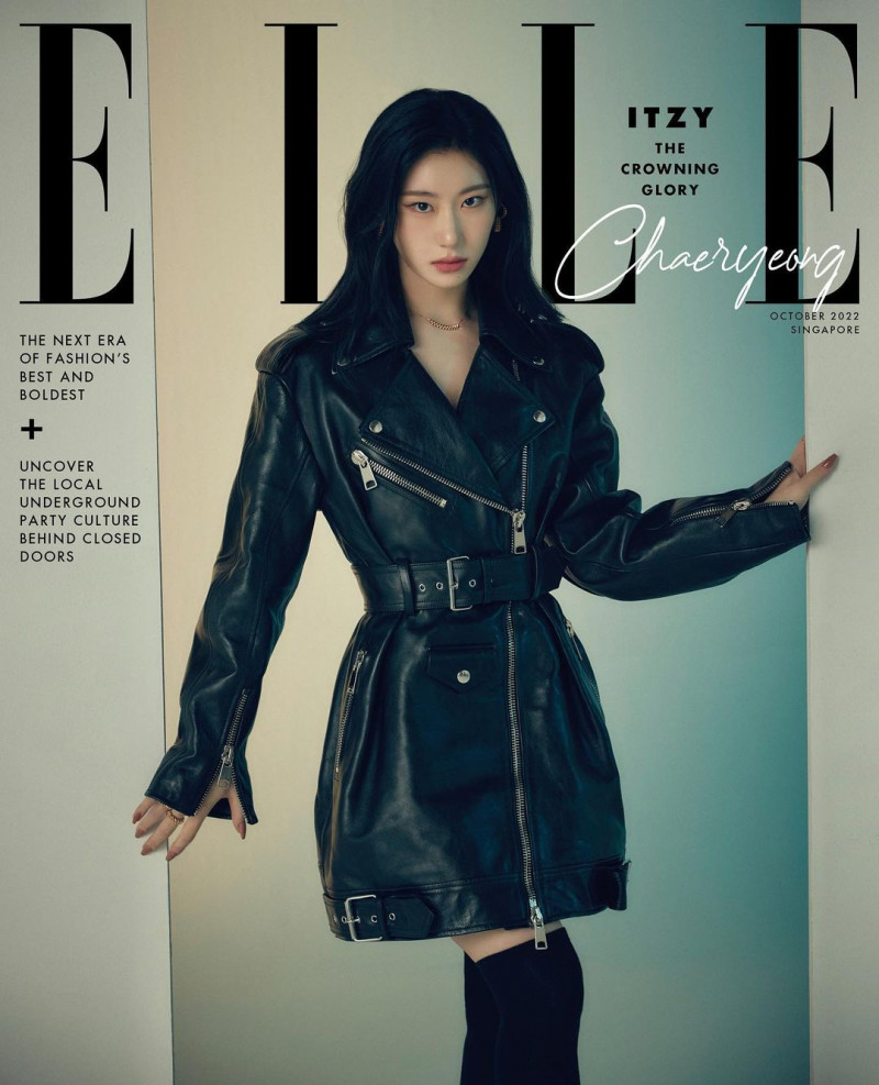  featured on the Elle Singapore cover from October 2022