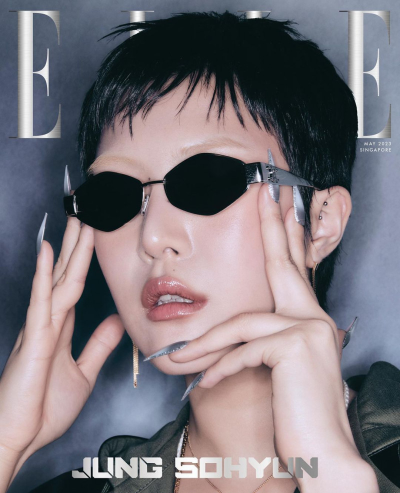  featured on the Elle Singapore cover from May 2023