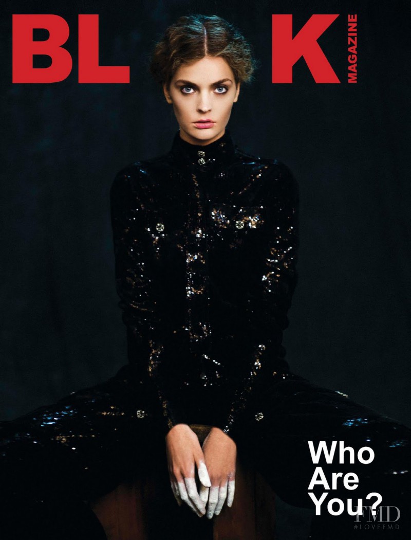 Gertrud Hegelund featured on the Black Magazine cover from November 2011