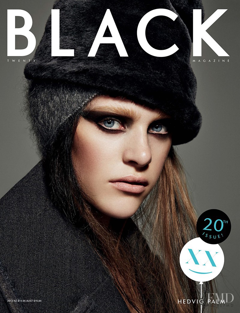 Hedvig Palm featured on the Black Magazine cover from September 2013