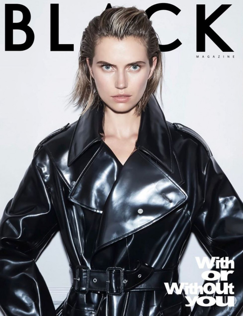 Cato van Ee featured on the Black Magazine cover from September 2019