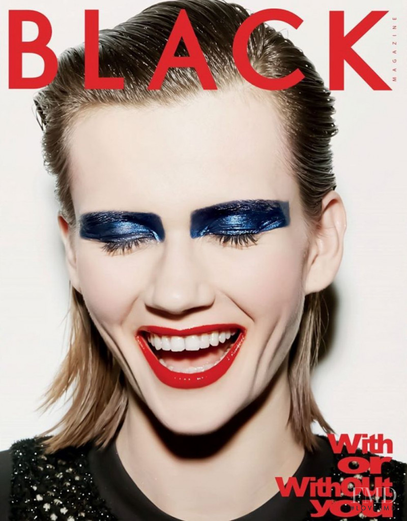 Daniela Kocianova featured on the Black Magazine cover from September 2019