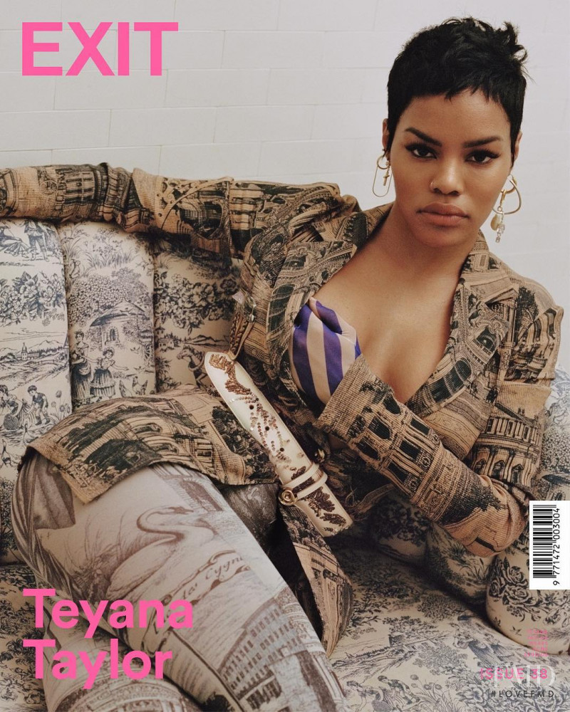 Teyana Taylor featured on the EXIT cover from March 2019