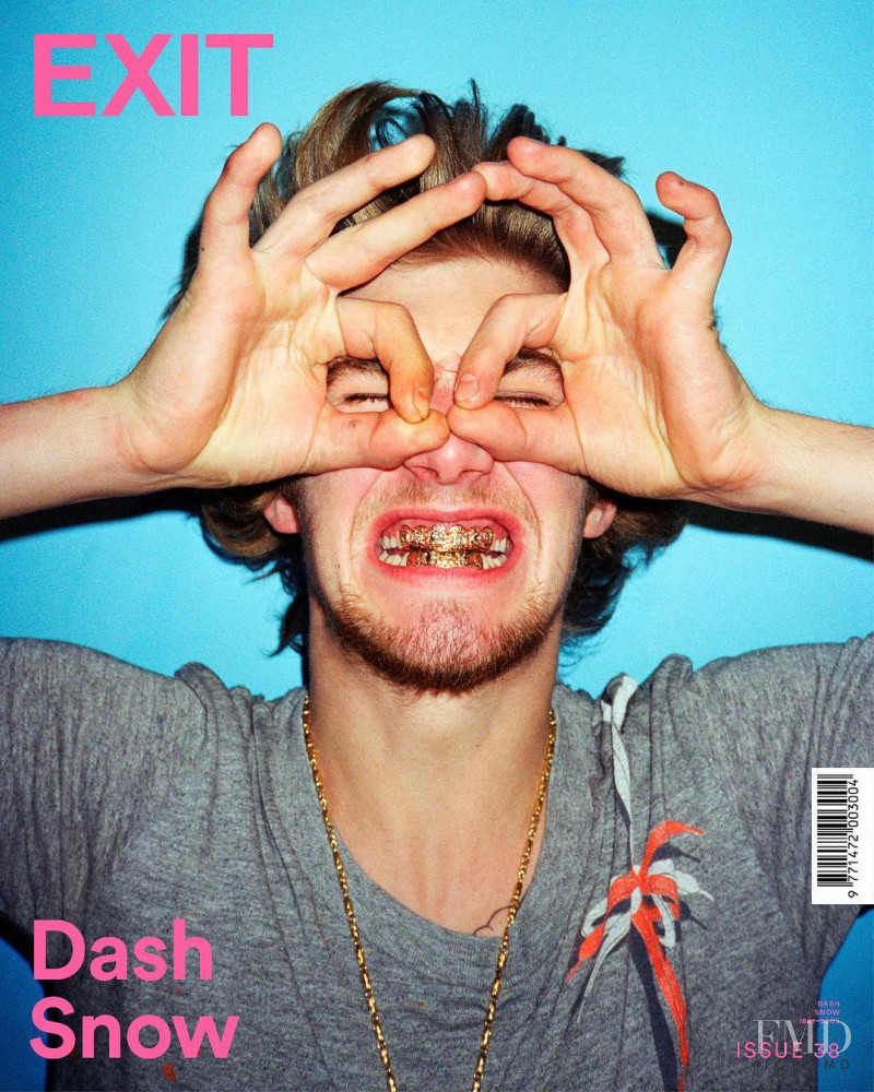 Dash Snow featured on the EXIT cover from March 2019