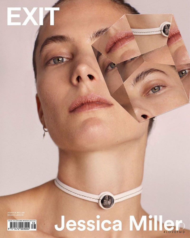 Jessica Miller featured on the EXIT cover from September 2019