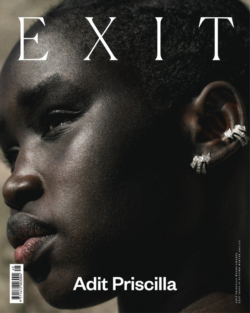 Adit Priscilla featured on the EXIT cover from November 2022