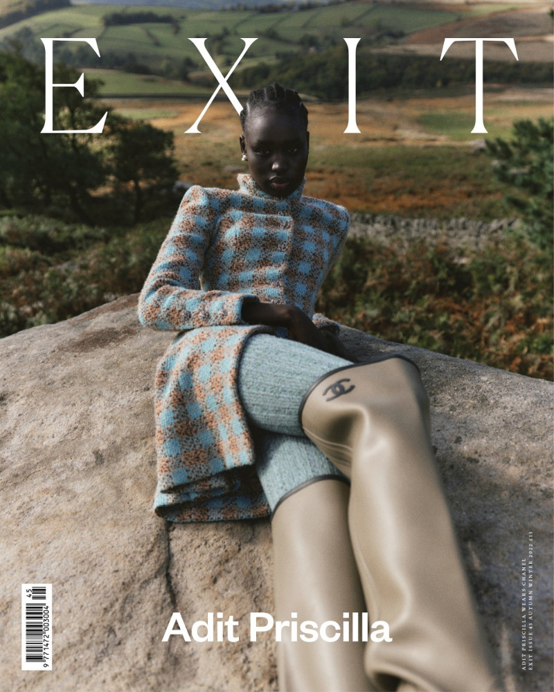 Adit Priscilla featured on the EXIT cover from November 2022