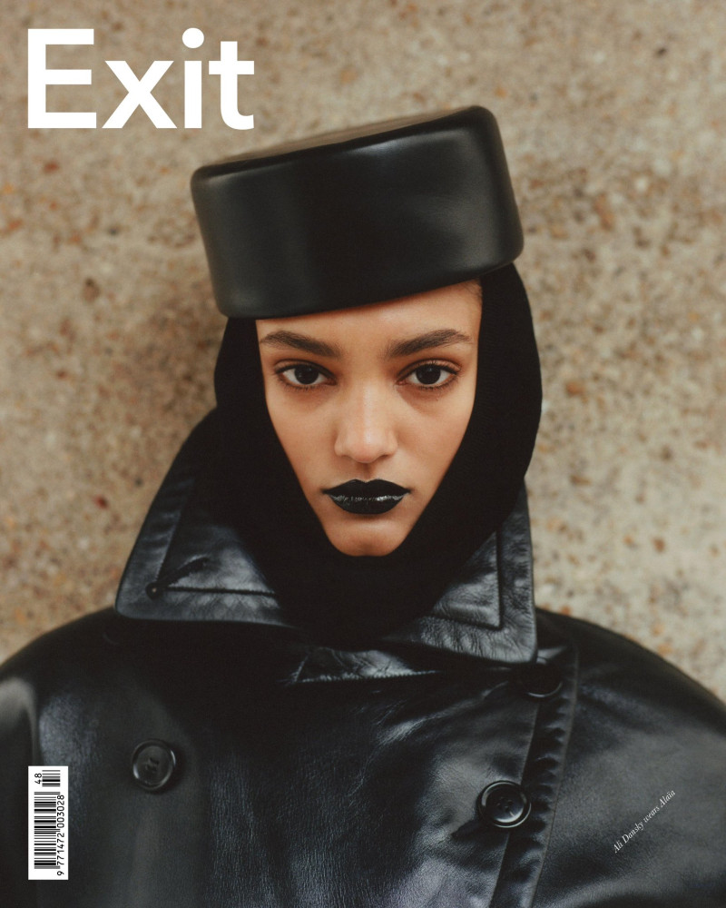 ALI DANSKY wearing MAISON ALAIA photographed by KULESZA + PIK featured on the EXIT cover from March 2024