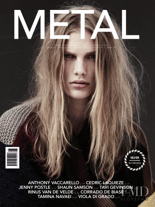 Ilse de Boer featured on the METAL cover from December 2011
