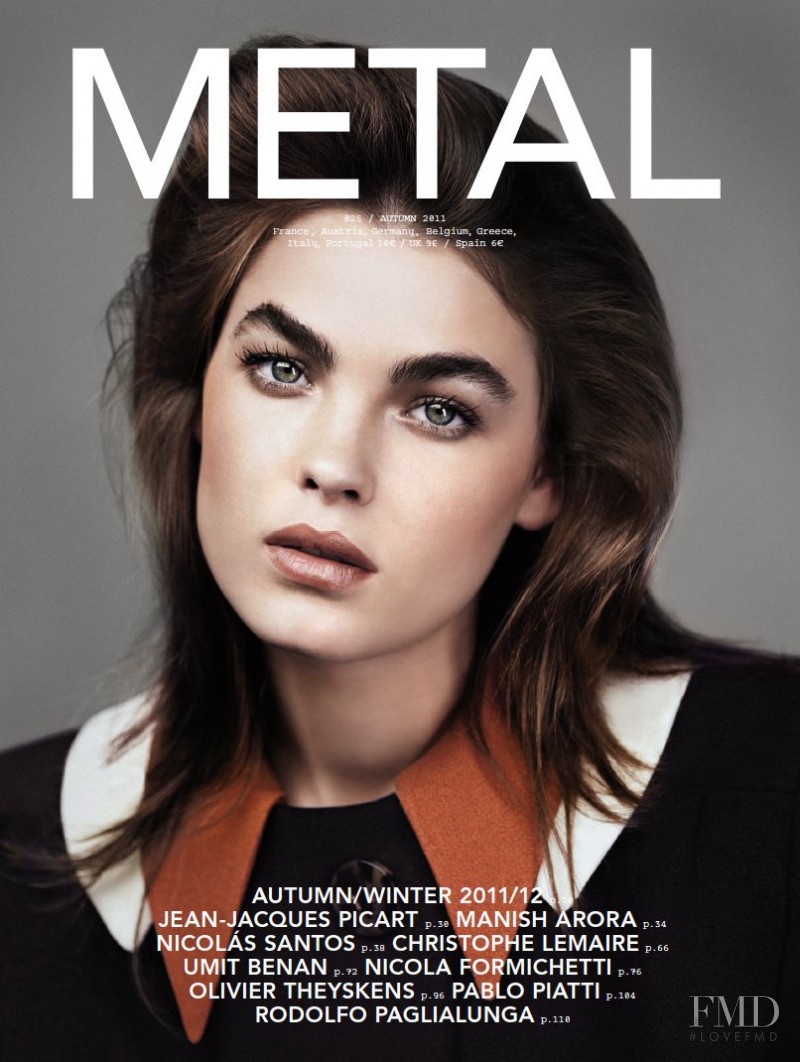 Bambi Northwood-Blyth featured on the METAL cover from September 2011