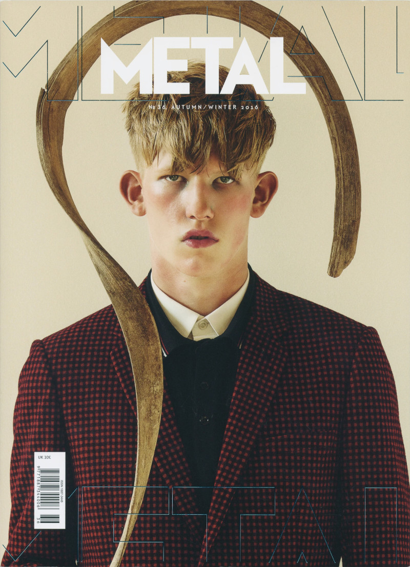 Connor Newall featured on the METAL cover from September 2016