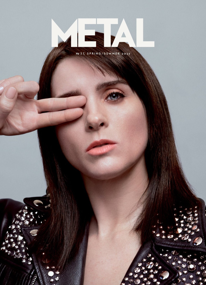 Michele Hicks featured on the METAL cover from February 2017