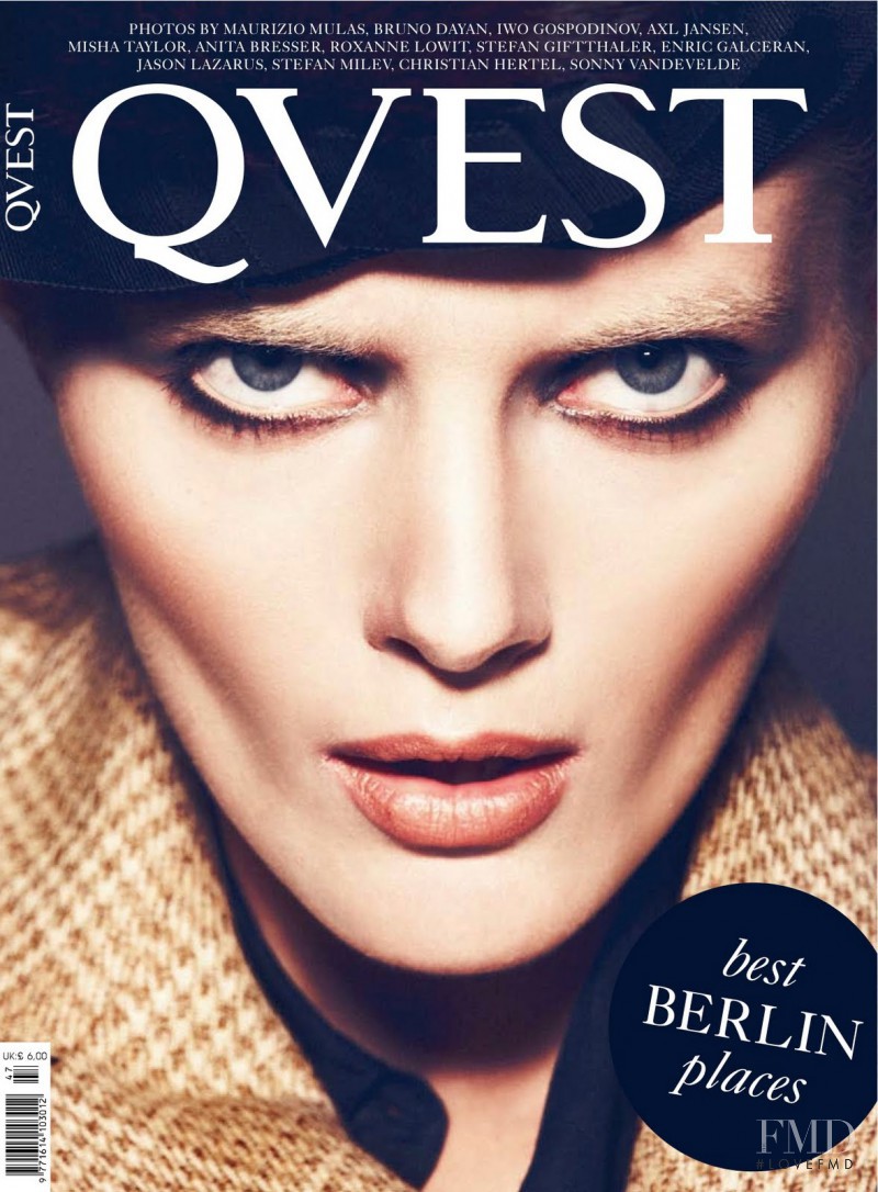 Sanne Nijhof featured on the QVEST cover from September 2011