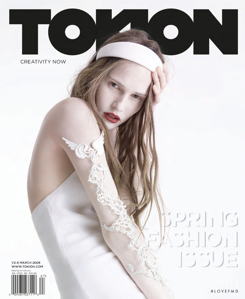 Alla Kostromicheva featured on the Tokion cover from March 2009