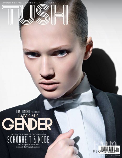 Toni Garrn featured on the TUSH  cover from May 2009