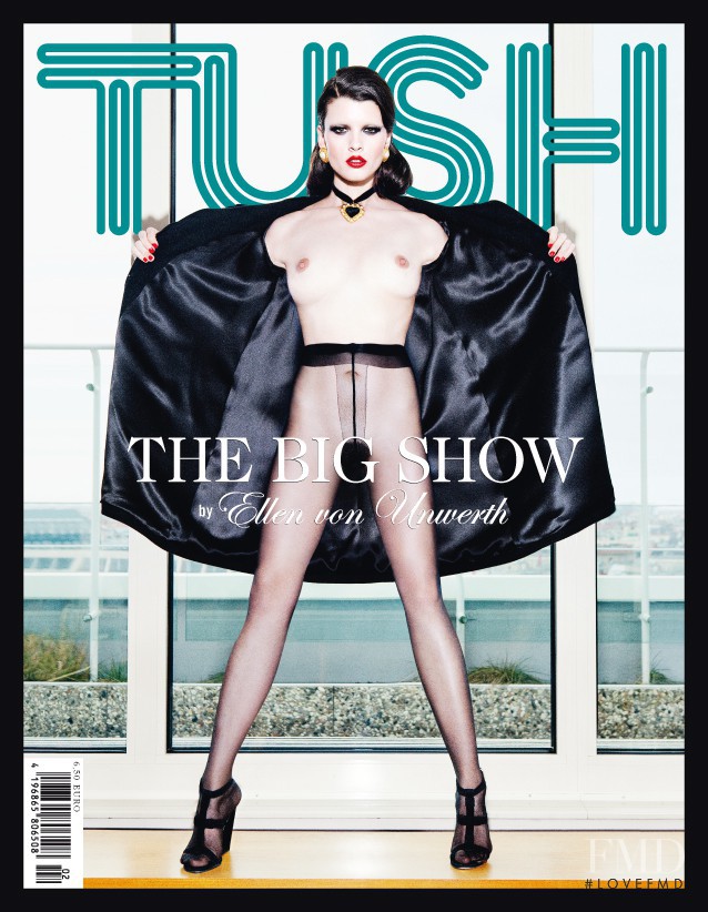 Crystal Renn featured on the TUSH  cover from June 2011