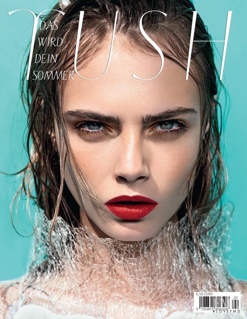 Cara Delevingne featured on the TUSH  cover from June 2012