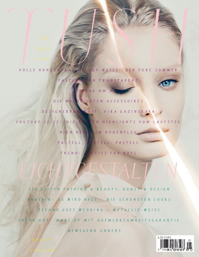 Melissa Tammerijn featured on the TUSH  cover from March 2012