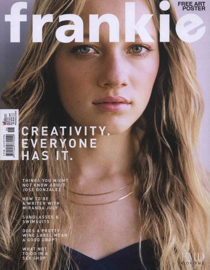  featured on the Frankie magazine cover from September 2007
