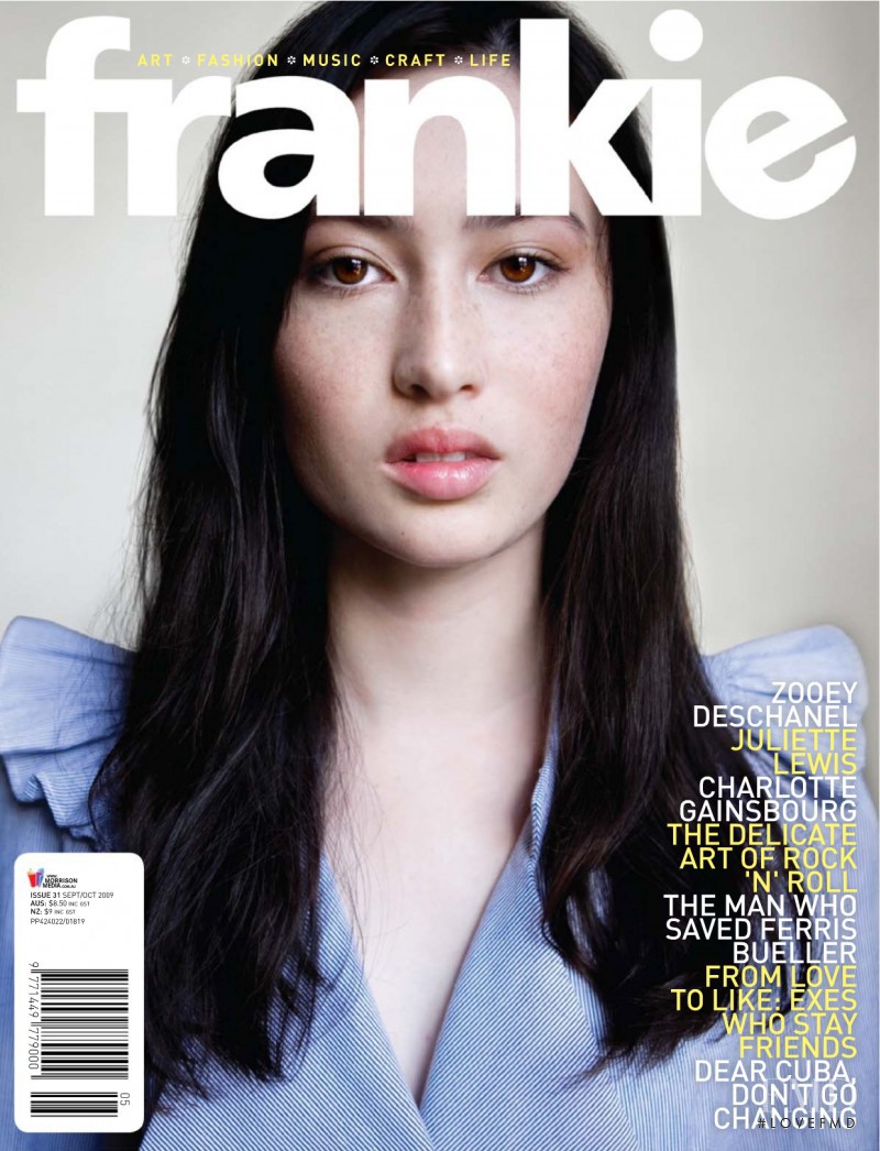 featured on the Frankie magazine cover from September 2009
