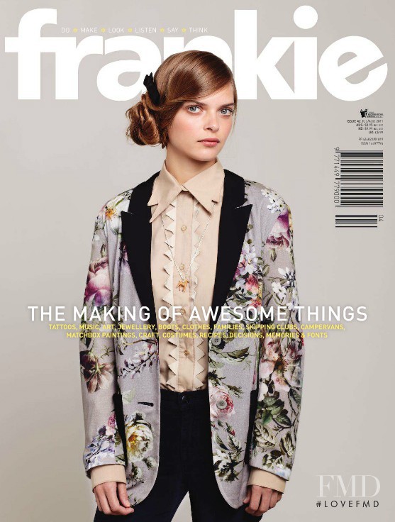 Solange featured on the Frankie magazine cover from June 2011