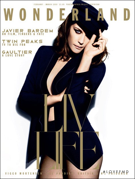 Liv Tyler featured on the Wonderland cover from February 2009