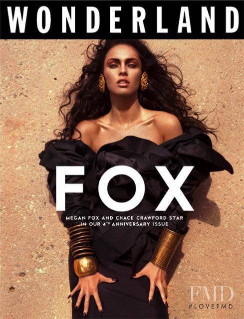 Megan Fox featured on the Wonderland cover from September 2009