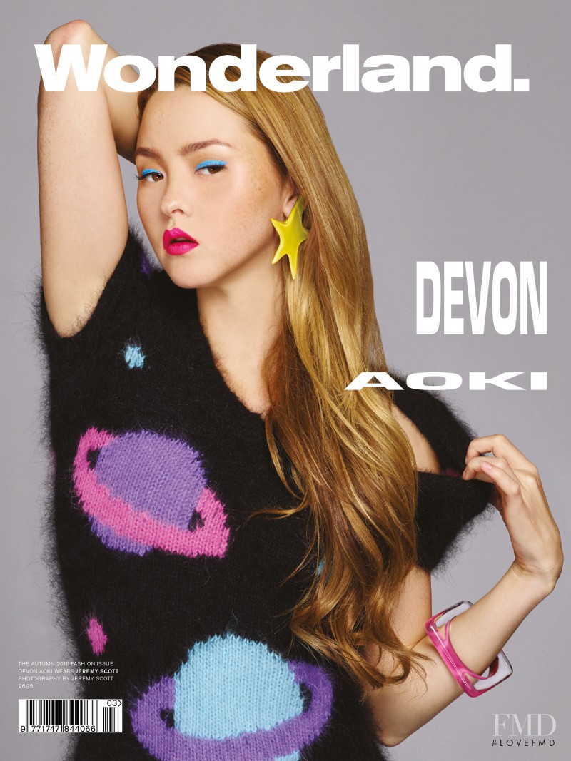 Devon Aoki featured on the Wonderland cover from September 2016