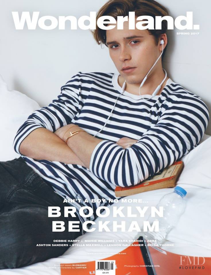 Brooklyn Beckham
 featured on the Wonderland cover from February 2017