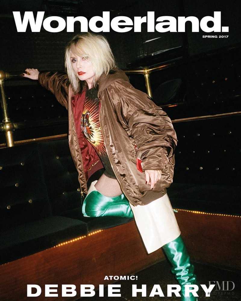 Debbie Harry featured on the Wonderland cover from February 2017