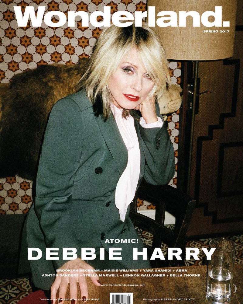 Debbie Harry featured on the Wonderland cover from February 2017