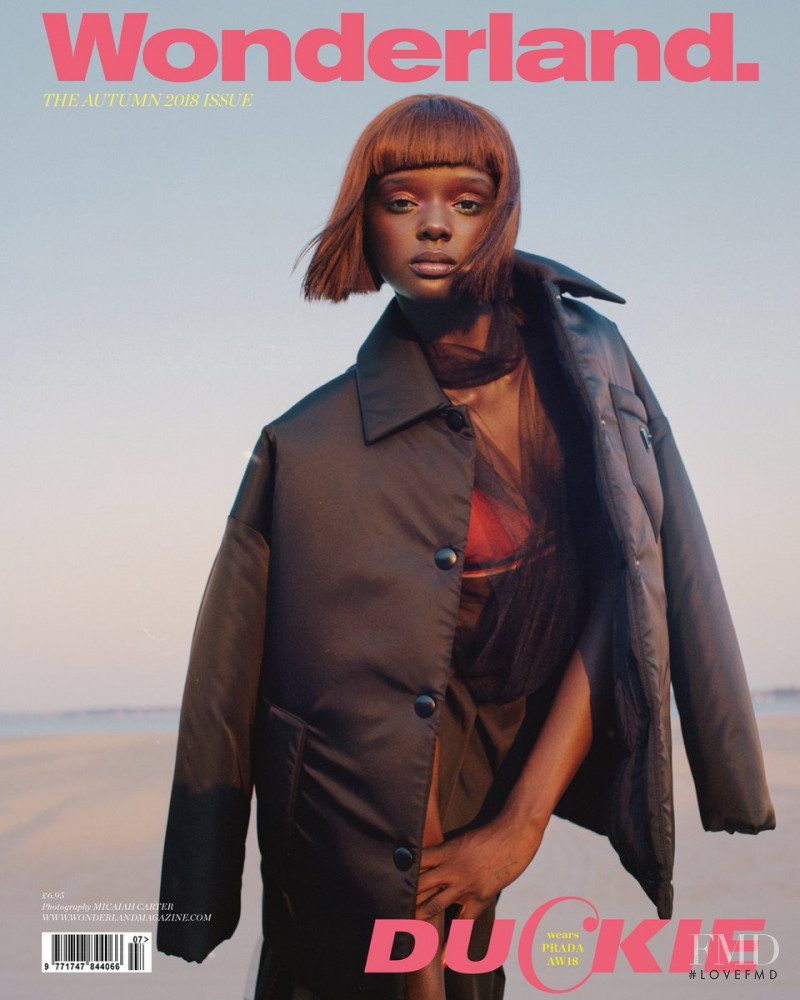 Duckie Thot featured on the Wonderland cover from September 2018