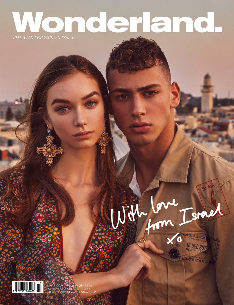 Josie Lane, Barak Shamir featured on the Wonderland cover from December 2019