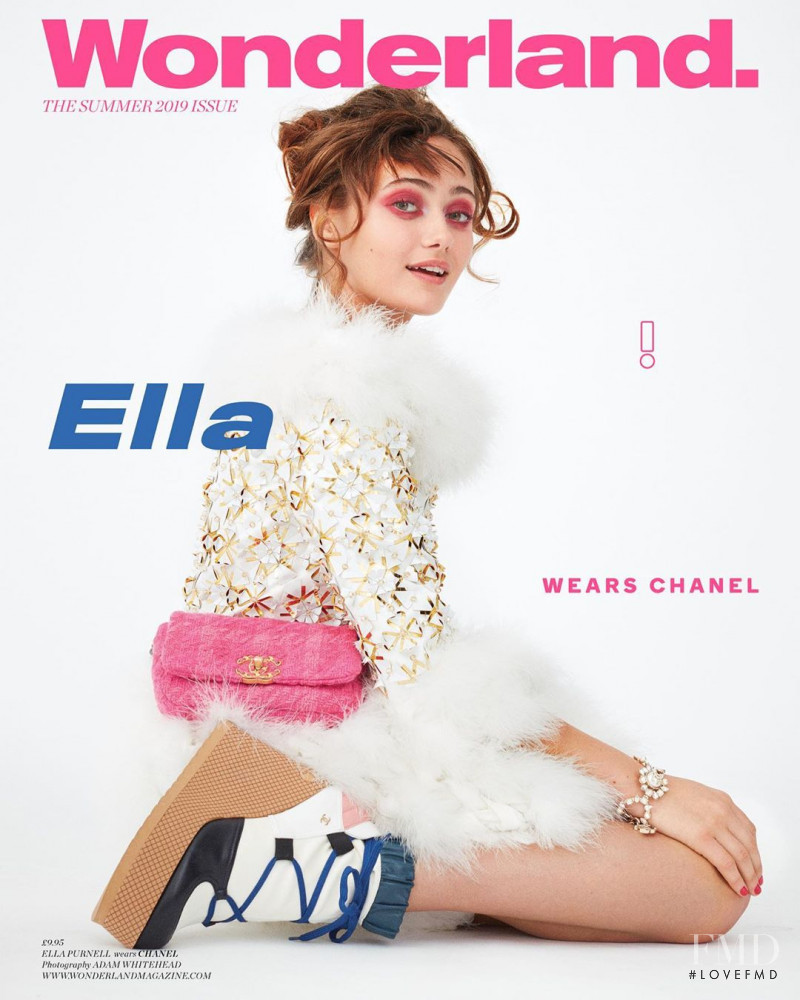Ella Purnell featured on the Wonderland cover from June 2019