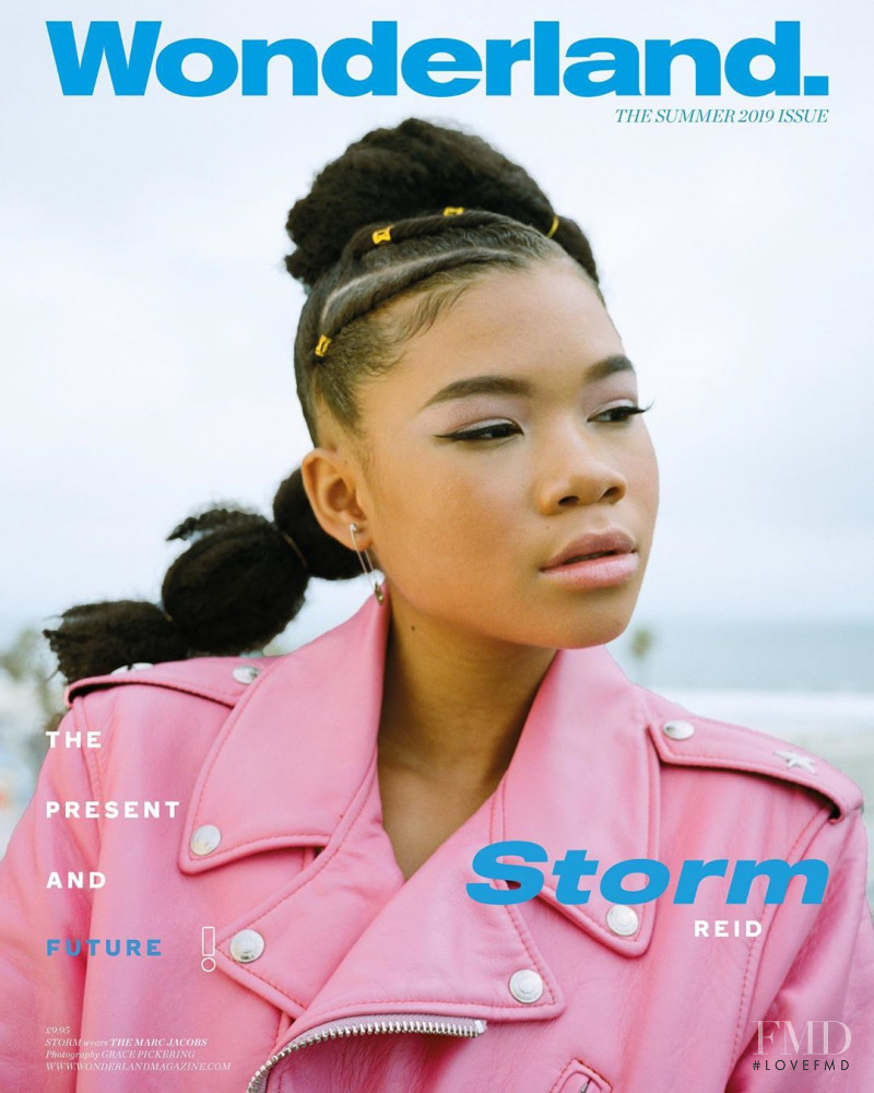 Storm Reid featured on the Wonderland cover from June 2019