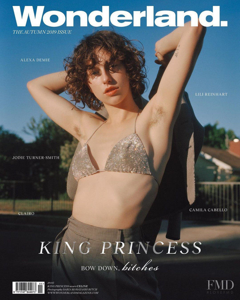 Mikaela Straus featured on the Wonderland cover from September 2019