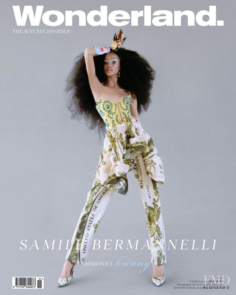 Samile Bermannelli featured on the Wonderland cover from September 2019
