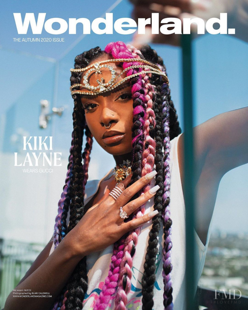 Kiki Layne featured on the Wonderland cover from August 2020