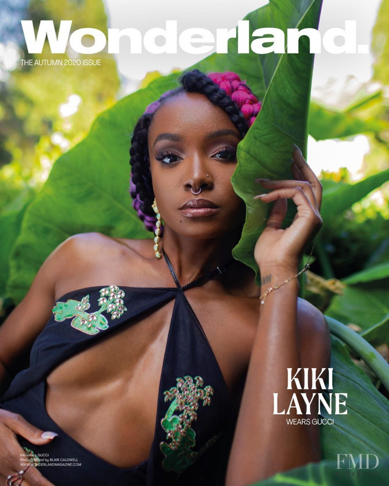 Kiki Layne featured on the Wonderland cover from August 2020