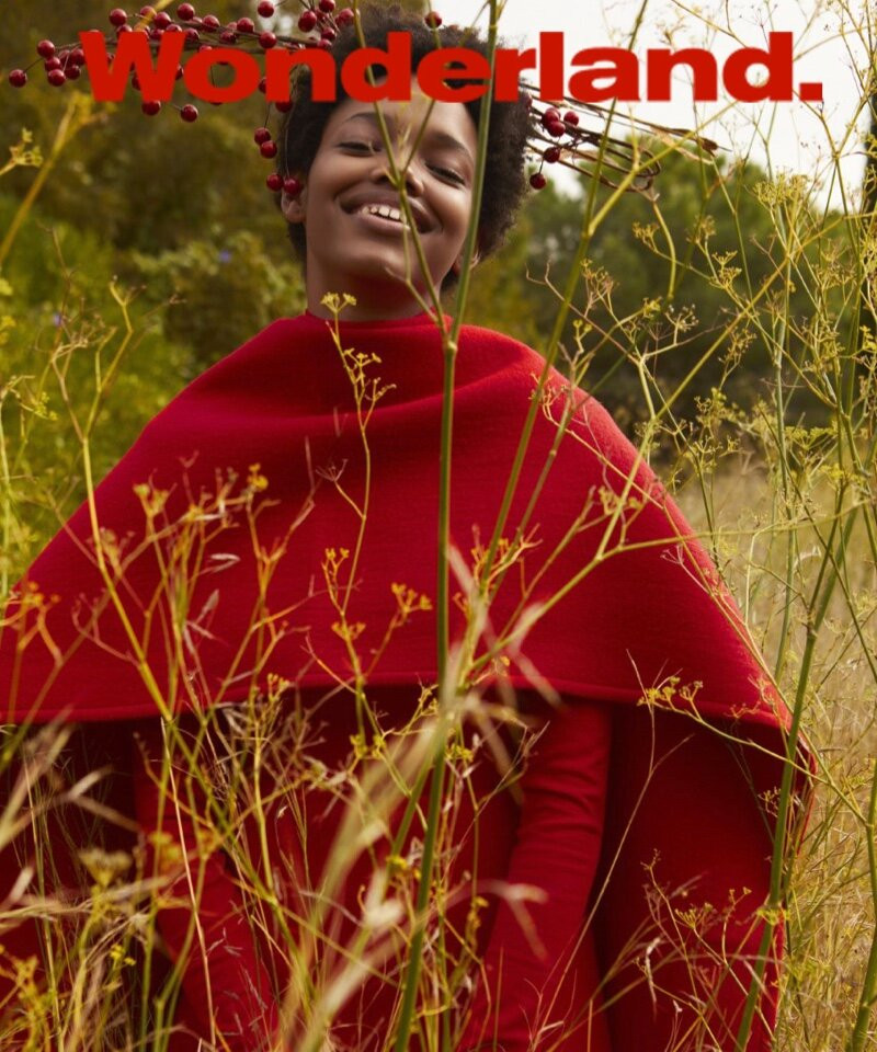 Ana Yarlin Mateo featured on the Wonderland cover from December 2020