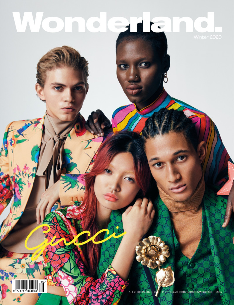 Kat Wu featured on the Wonderland cover from December 2020