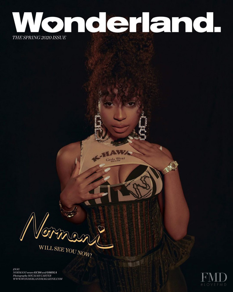 Normani featured on the Wonderland cover from February 2020