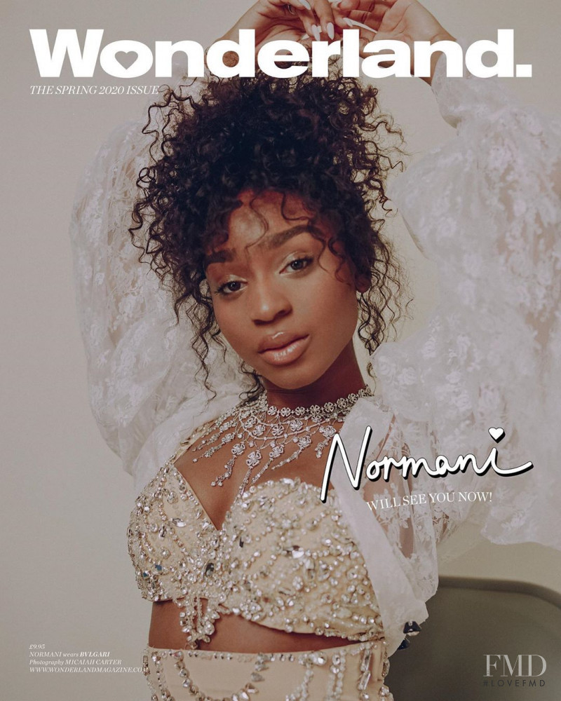 Normani featured on the Wonderland cover from February 2020