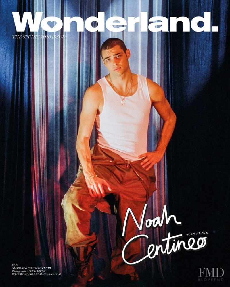 Noah Centineo featured on the Wonderland cover from March 2020