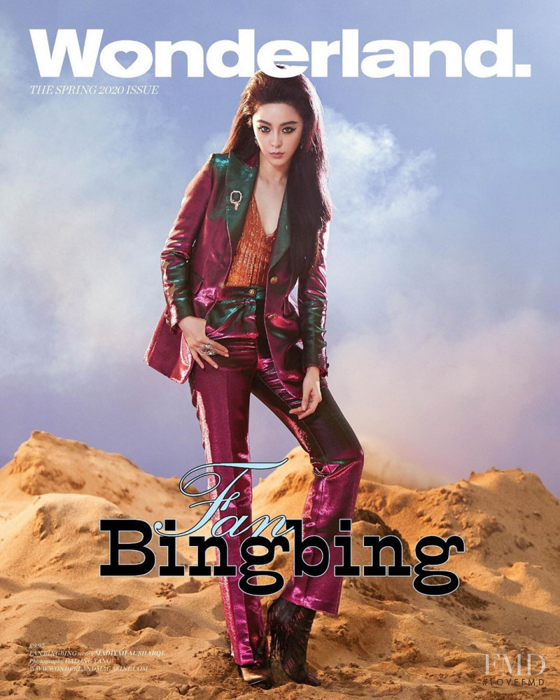 Fan Bingbing featured on the Wonderland cover from March 2020