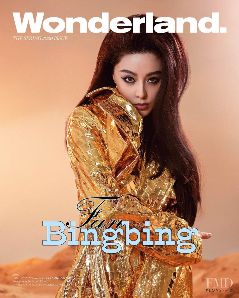 Fan Bingbing featured on the Wonderland cover from March 2020
