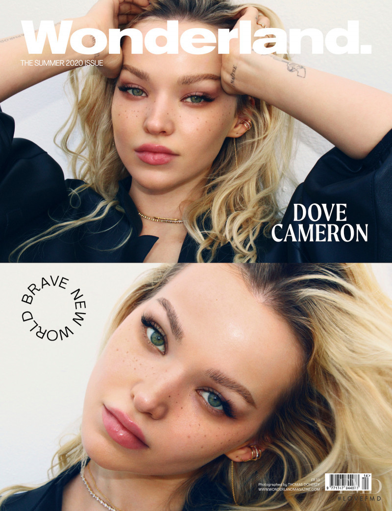 Dove Cameron featured on the Wonderland cover from May 2020